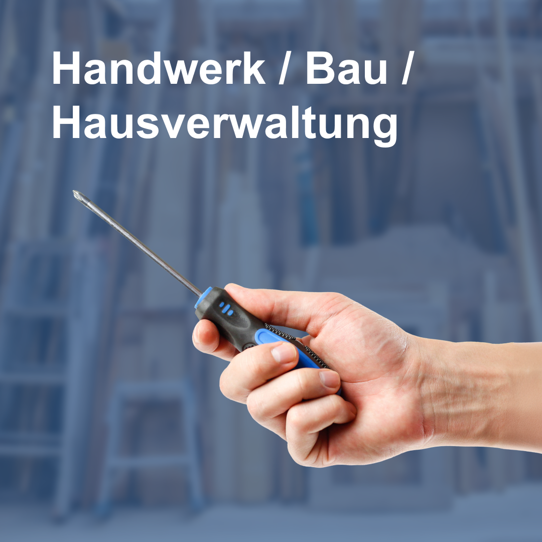 Handwerk Bau Hausverwaltung