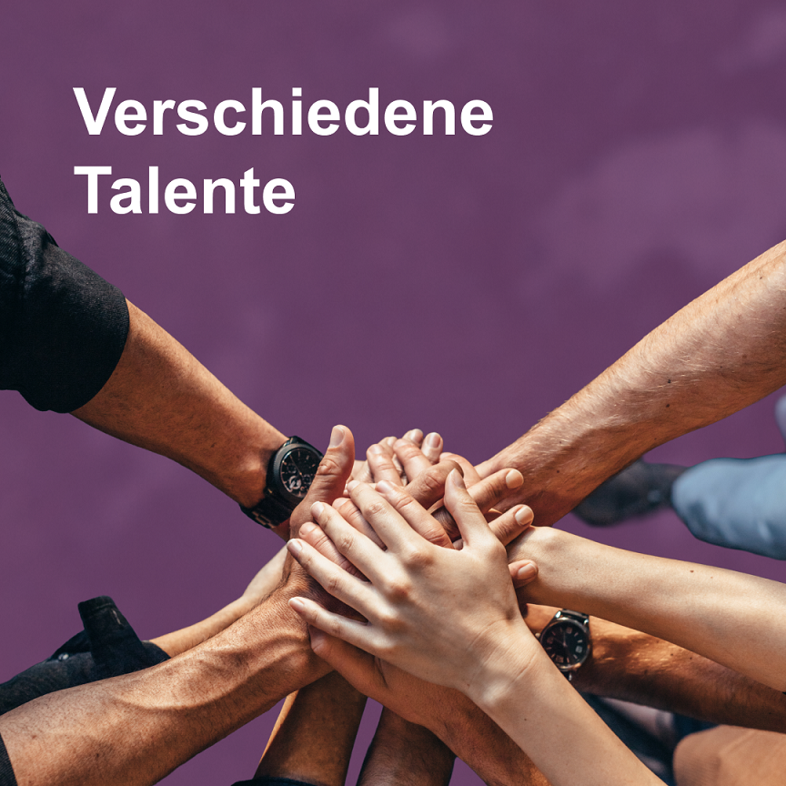 verschiedene Talente
